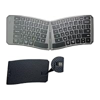 Amazon | YukiSora V字エルゴノミクス折りたたみBluetoothキーボード